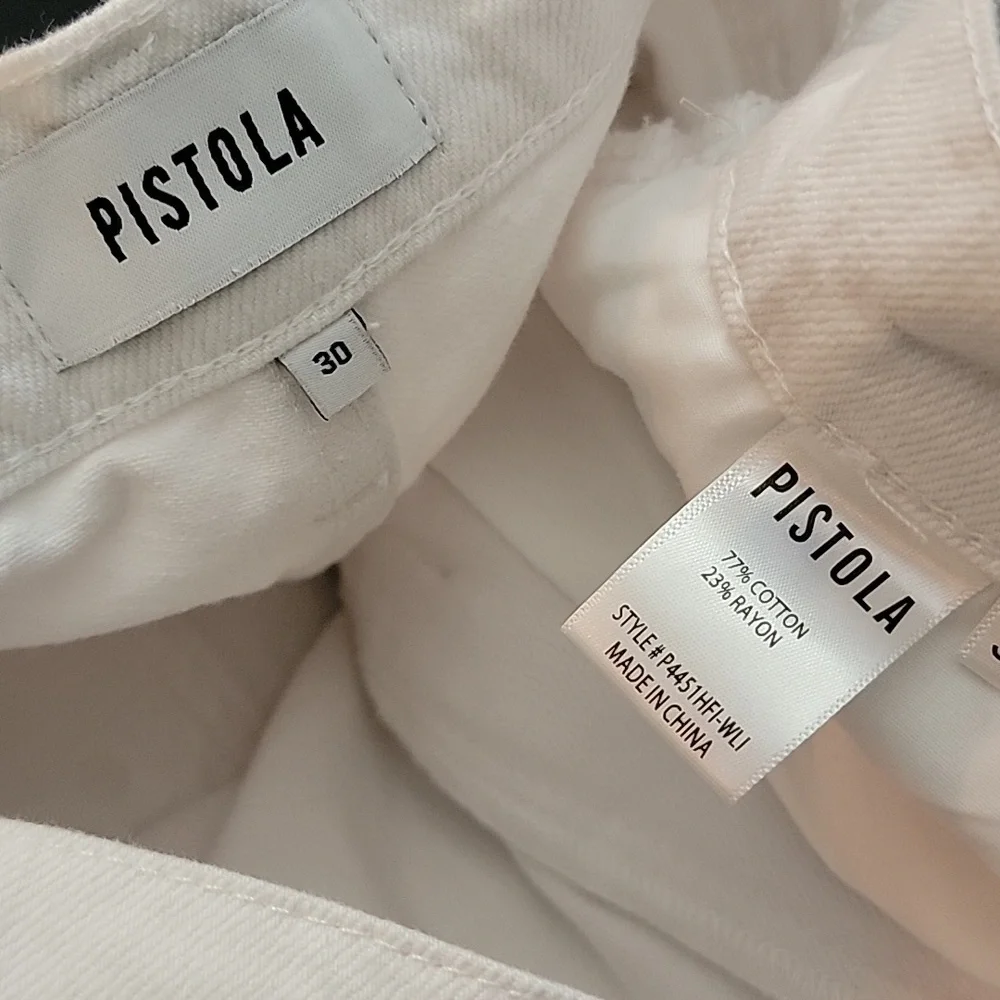 Pistola Nova White Short Distressed - Picture 6 of 6